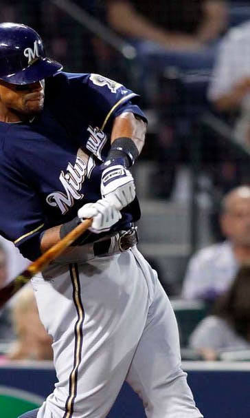 Brewers' Davis has elite power, is working to improve average